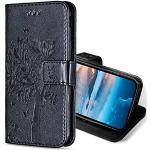 Schwarze Elegante iPhone 12 Mini Hüllen Art: Flip Cases mit Bildern klappbar mini 