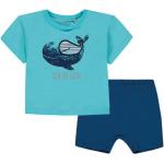 Reduzierte Blaue Kanz Rundhals-Ausschnitt Printed Shirts für Kinder & Druck-Shirts für Kinder aus Baumwolle Größe 62 