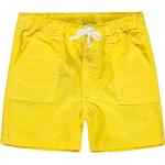Reduzierte Gelbe Unifarbene Kanz Kindershorts  aus Baumwolle Größe 62 