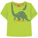 Reduzierte Limettengrüne Kanz Kinder T-Shirts aus Baumwolle maschinenwaschbar für Jungen Größe 68 