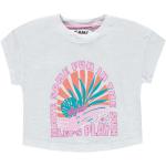 Reduzierte Weiße Kanz Rundhals-Ausschnitt Printed Shirts für Kinder & Druck-Shirts für Kinder aus Baumwolle für Mädchen Größe 110 