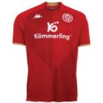 Rote Atmungsaktive Kurzärmelige Kappa FSV Mainz 05 1. FSV Mainz 05 Trikots - Heim 2022/23 