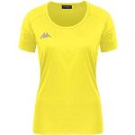 Kappa Damen Fania Technisches T-Shirt, Gelb (Amarillo Fluor), 12Y