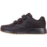 Kappa Unisex Base VL Sneakers, Black, 36 EU