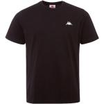 Schwarze Kappa T-Shirts für Herren 