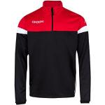 Kappa Novare Sweat Sweatshirt Trainingshose, Herren 4XL Schwarz/Rot/Weiß
