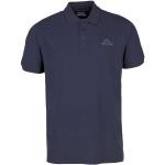 Marineblaue Sportliche Kurzärmelige Kappa Rundhals-Ausschnitt Kurzarm-Poloshirts aus Baumwolle für Herren Größe 6 XL 