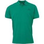 Grüne Unifarbene Sportliche Kurzärmelige Kappa Rundhals-Ausschnitt Kurzarm-Poloshirts aus Baumwolle mit Kapuze für Herren Größe 6 XL 