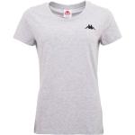 Reduzierte Graue Sportliche Kappa T-Shirts aus Jersey für Damen Größe XXL 