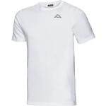 Reduzierte Weiße Sportliche Kappa T-Shirts für Herren Größe XXL 