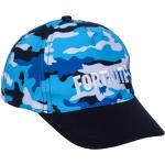 Dunkelblaue Camouflage Fortnite Basecaps für Kinder & Baseball-Caps für Kinder mit Klettverschluss 