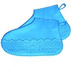 Blaue Schuhüberzieher & Regenüberschuhe rutschfest für Kinder 