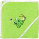 Grüne Fillikid Babykissen & Stützkissen mit Froschmotiv aus Textil 
