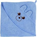 Himmelblaue Smithy Badeponchos aus Frottee 100x100 