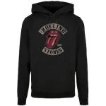 Schwarze F4nt4stic Rolling Stones Herrenhoodies & Herrenkapuzenpullover Größe XS 