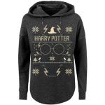 Anthrazitfarbene F4nt4stic Harry Potter Damenhoodies & Damenkapuzenpullover Größe XS Weihnachten 