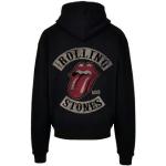 Schwarze F4nt4stic Rolling Stones Herrenhoodies & Herrenkapuzenpullover Größe 5 XL Große Größen 