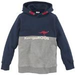 Reduzierte Marineblaue Sportliche Kangaroos Kinderhoodies & Kapuzenpullover für Kinder für Jungen 
