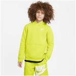 Reduzierte Grüne Nike Kinderhoodies & Kapuzenpullover für Kinder aus Fleece Größe 170 