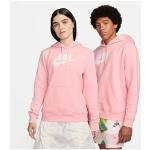Reduzierte Pinke Bestickte Nike Damenhoodies & Damenkapuzenpullover aus Fleece Größe XS 