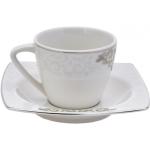 Karaca Kaffeetassen-Sets aus Porzellan 6-teilig 6 Personen 