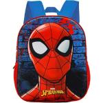 Blaue Motiv Spiderman Kinderrucksäcke 8,8l mit Reißverschluss mit Laptopfach Klein 