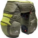 VAUDE Fahrradtasche für Gepäckträger Karakorum Pro 68L Khaki, stylische Gepäckträgertasche, 100% wasserabweisend, Gepäckträgertasche hinten, einfache Befestigung