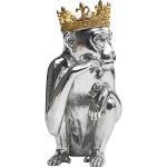 Reduzierte Silberne 35 cm KARE DESIGN Tierfiguren aus Kunststein 