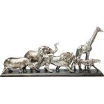 Silberne KARE DESIGN Tierfiguren aus Kunststoff 