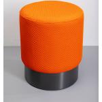 Orange Unifarbene Moderne KARE DESIGN Sitzhocker aus Stoff 