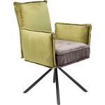 Reduzierte Grüne Gesteppte KARE DESIGN Designer Stühle aus Stoff 