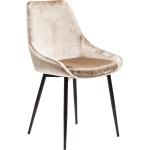 Reduzierte Beige Moderne KARE DESIGN Designer Stühle aus Stoff 2-teilig 
