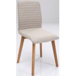 Reduzierte Beige Skandinavische KARE DESIGN Designer Stühle aus Stoff 2-teilig 