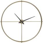 Kare Design Wanduhr Simple Pure Brass, Uhr, Gold, 95cm