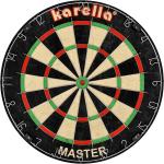 Karella Aktionsangebote Karella Wettkampf-Dartboard "Master" inkl. Dartmatte und Catchring, rot