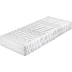 Weiße Allergiker Matratzenschonbezüge aus Polyester Kaltschaum 140x200 mit Härtegrad 2 