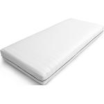 Weiße Komfortschaummatratzen aus Polyester 180x200 mit Härtegrad 3 