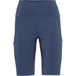 Blaue Kari Traa High Waist Shorts für Damen Größe M 