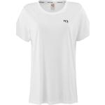 Reduzierte Weiße Kari Traa T-Shirts für Damen Größe M 