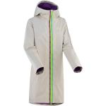 Reduzierte Wasserdichte Kari Traa Maxi Trenchcoats lang mit Reißverschluss aus Polyester mit Kapuze für Damen Größe XS 