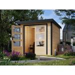 Reduzierte Moderne KARIBU Design-Gartenhäuser 19mm aus Fichte 