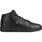 Schwarze Sterne High Top Sneaker & Sneaker Boots aus Leder für Herren Größe 46 