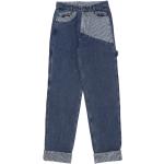 Blaue Streetwear Karl Kani Straight Leg Jeans aus Denim für Herren 