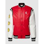 Rote Karl Kani College-Jacken & Baseball-Jacken aus Leder für Herren Größe XS 