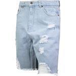Blaue Karl Kani Jeans-Shorts aus Baumwolle für Herren Größe XXL für den für den Sommer 