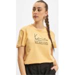 Schwarze Karl Kani T-Shirts aus Baumwolle für Damen Größe M 