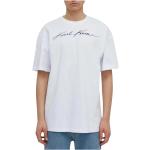 Weiße Karl Kani T-Shirts aus Jersey für Herren Größe XL für den für den Frühling 