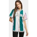 Pinke Baseball-Shirts für Damen Größe L 