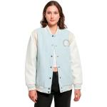 Hellblaue Karl Kani College-Jacken für Damen Größe M für den für den Herbst 