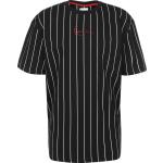 Schwarze Kurzärmelige Karl Kani Rundhals-Ausschnitt T-Shirts für Herren Größe L 